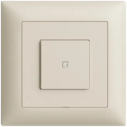 Pulsante scena INC 1 scena/1T Edue Wiser crema 