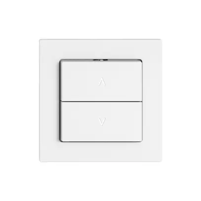 Contact pour stores EDIZIO.liv SNAPFIX® 10A 250V 2 touches 1 canal bc 