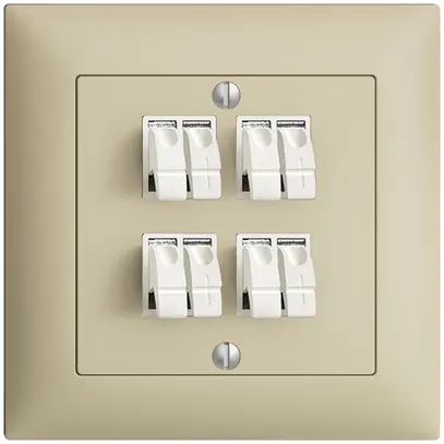 Presa INC audio FMI 4×vanille, morsetto per 4 altoparlante 