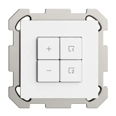 Stazione secondaria per dimmer INC 1c/4t scena WLAN Edue Wiser bianco 
