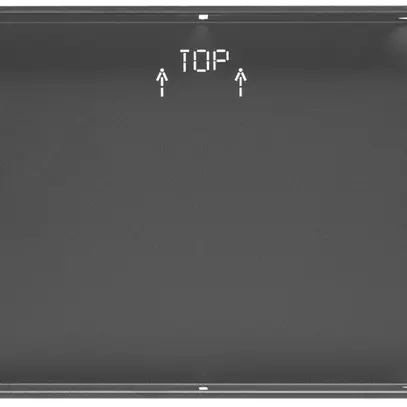 Scatola per montag.INC Hager nero WDW160 per schermo tattile 16" 