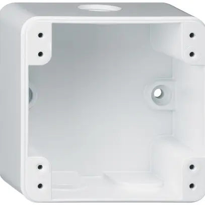 En-tête AP Hager robusto 1×1 86×86mm blanc 