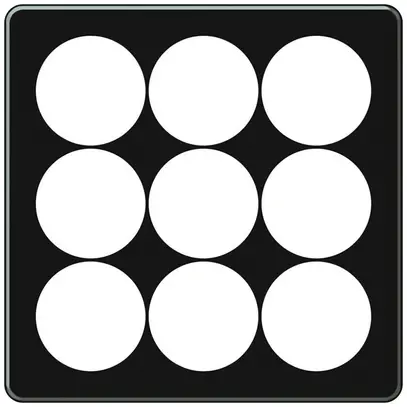 En-tête ENC origin 3×3 212×212mm noir 