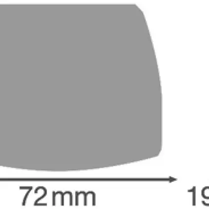 Capuchons LEDVANCE TRUSYS FLEX 72×57mm polycarbonate blanc 2pcs 