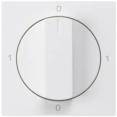 Inserto per interruttore rotativo kallysto 0/3L bianco con manopola 