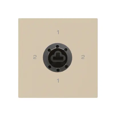 Intérieur interrupteur à clé kallysto 3/1L beige p.serrure de sûreté s.cylindre 