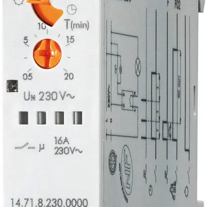 Timer per luci scale AMD Finder 14.71, 1Ch 16A/230AC 0.5…20min, 1UM 