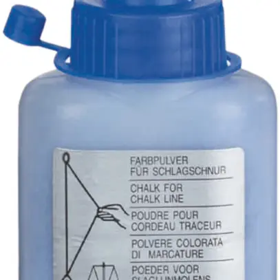 Poudre couleur bleu 