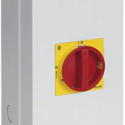 Interruttore di carico AP K&N 80A/400V 0/4L, N-avanzato, ro/gi 