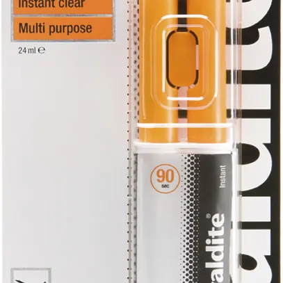 Colle à deux composants Araldite Instant cartouche double 90s 24ml 