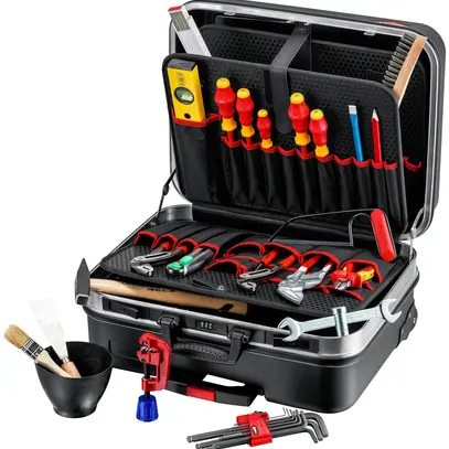 Valigia per utensili KNIPEX "BIG Basic Move" Sanitär, 32 pezzi 
