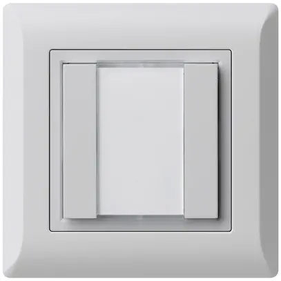 Pulsante universale INC 2×kallysto.line senza LED grigio chiaro 