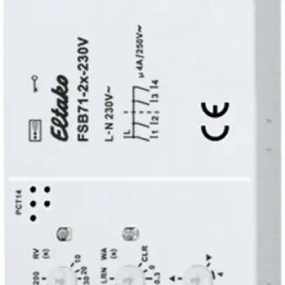 Attuatore di persiana RF INS Eltako FSB71NP 230VAC 2+2 c 