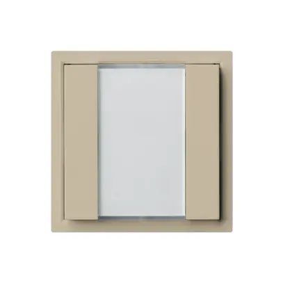 UP-Universaltaster 2×kallysto A ohne LED beige 