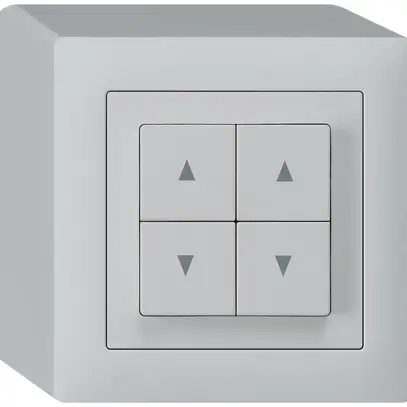 Contact pour stores AP kallysto gris clair avec 4 touches 