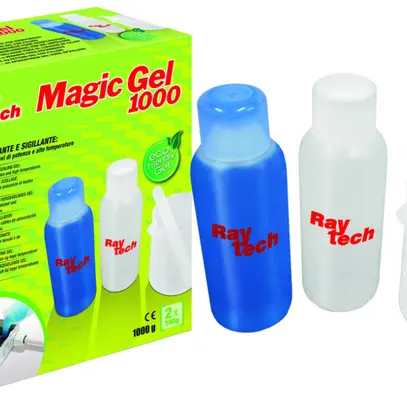 Elastomero isolante Raytech Magic Gel 2 bottiglie 1l 