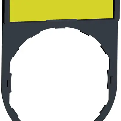 Porta-placchetta Schneider Electric 30×40mm bianco o. giallo 