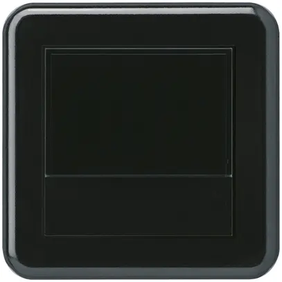 Termostato ambiente INC Hager basico C KNX con pulsanti aggiuntivi nero 