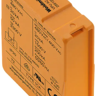 Parafoudre de rechange Weidmüller VPU AC II 0 480/50 