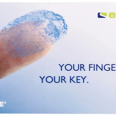 Carta RFID Hager ekey RFID Mifare 2k logo 