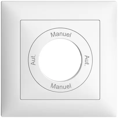 Frontset Auto-Main-Auto-Main EDIZIOdue 88×88mm weiss 