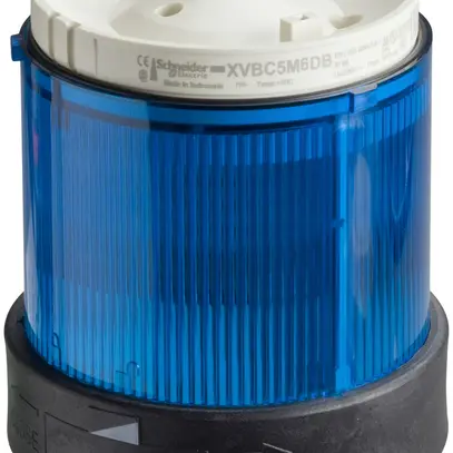 Élément lumineux avec LED 24V bleu 