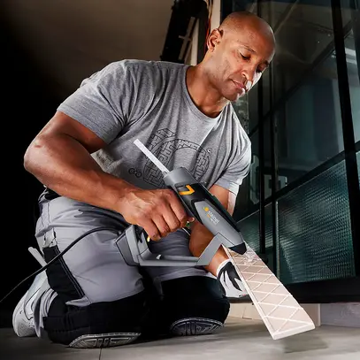 Pistolet pour coller à chaud Gluematic 7011 240V 2min 230°C 3×Ø11mm 