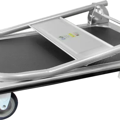 Carrello con pianale grigio antracite ribaltabile 740 × 470 × 820 mm 