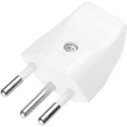 Spina mobile ELBRO T12 bianco 10A 250V 