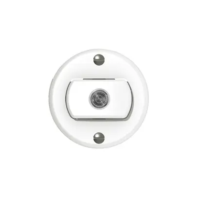 UP-Frontset CLASSIC zu Schalter +Taster Z/E 1 Knopf Linse weiss 