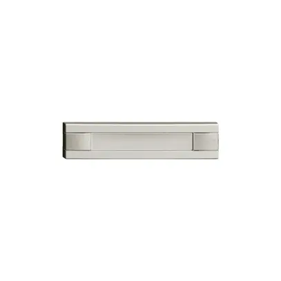 Tasto 1/4 KNX/elettronico senza LED+cart. EDIZIOdue comando 2×grigio chiaro 