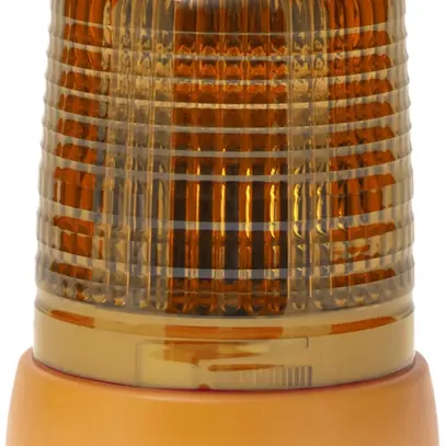 Lampada rotante Hugentobler tipo 94 230VAC 40W/E14 Ø155×194mm arancione 