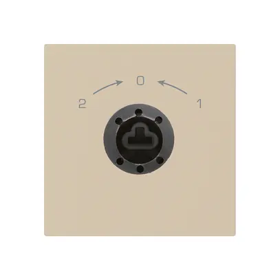 SchwenkTaster 1->0<-2 beige kallysto für Schloss ohne Zylind 