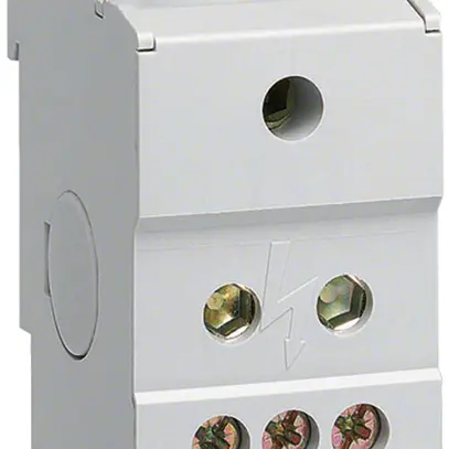 Blocco ripartitore Hager 160A 1L 1×10…70mm² 6×2.5…16mm² 