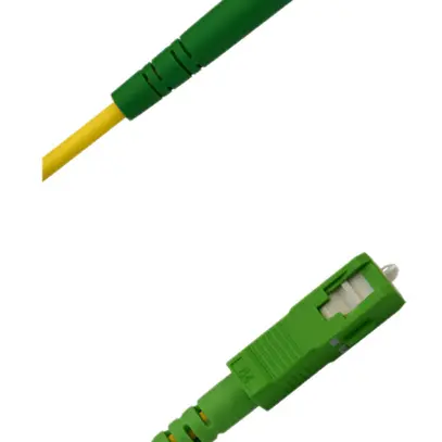Cavo patch FO WISI Simplex OS2 9/125μm G.657.A2 LCAPC-SCAPC giallo 2m 