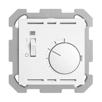 UP-Raumthermostat EDIZIOdue weiss mit Schalter 
