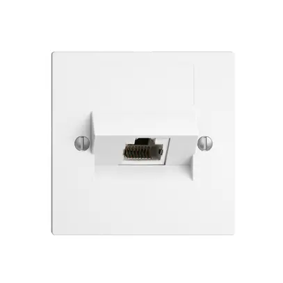 Presa INC 1×RJ45/s 4P ITplus EDIZIOdue bianco 