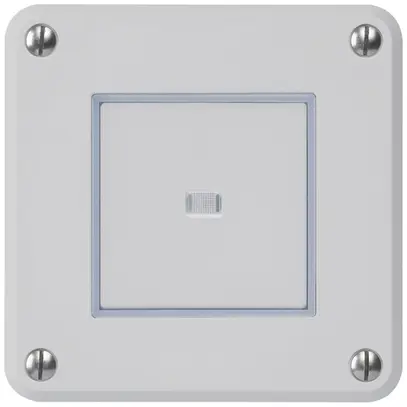 Interrupteur ENC robusto IP55 schéma 3/2P lumineux gris 