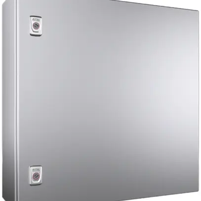 Kompakt-Schaltschrank Rittal AX, 1-türig, IP66, 600×600×210mm, Edelstahl V2A 