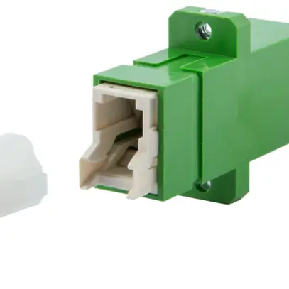 Pièce centrale E2000/APC vert 