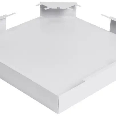 Angolo piatto tehalit DABA 50×160mm, bianco puro 