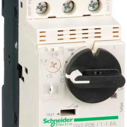 Démarreur de moteur Schneider GV2P06 1…1.6A TeSys 50kA 