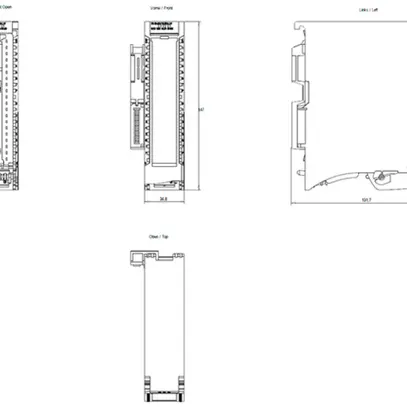 Modulo di uscita PLC Siemens SIMATIC S7-1500 DQ 32×24VDC/0.5A HF 