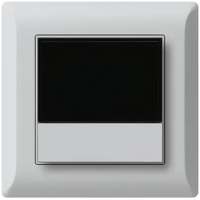 Termostato ambiente INC kallysto.line KNX s/e-link con tasto grigio chiaro 