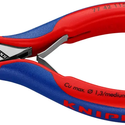 Tronchese laterale per elettronico KNIPEX testa a punta 115mm 