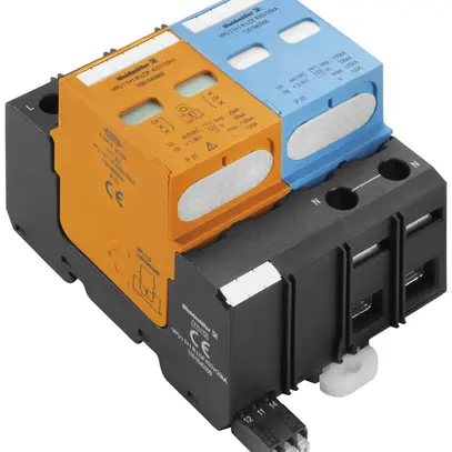 Parasurtension Weidmüller VPU I 1+1 400V/25KA 