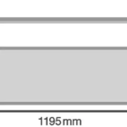 Plafoniera LED LEDVANCE PL COMP U19 33W 3630lm 840 IP40/20 1200×300mm 