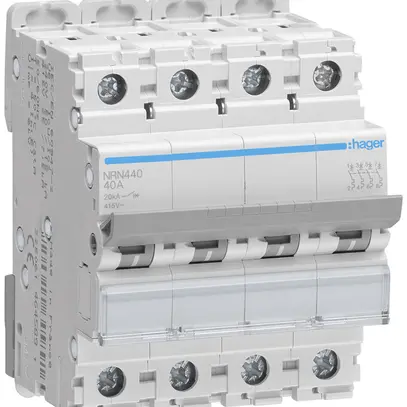 Disgiuntore Hager MCB 4P 415V tipo C 40A 4UM 