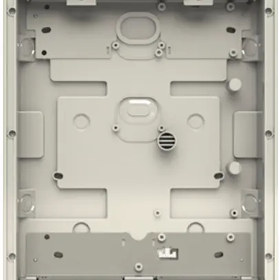 Boîtier de montage ENC ABB-Welcome, taille 2/3 (6 modules), gris 