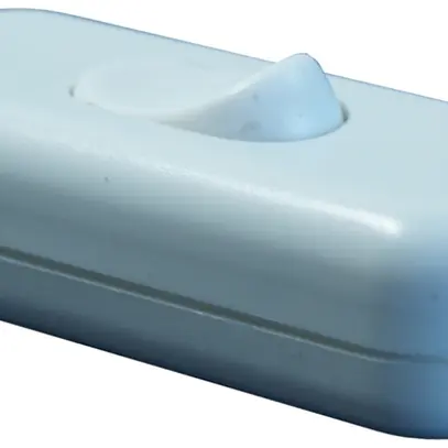 Interrupteur de cordon ELBRO 2A 250V 1L 70×26×16mm blanc 